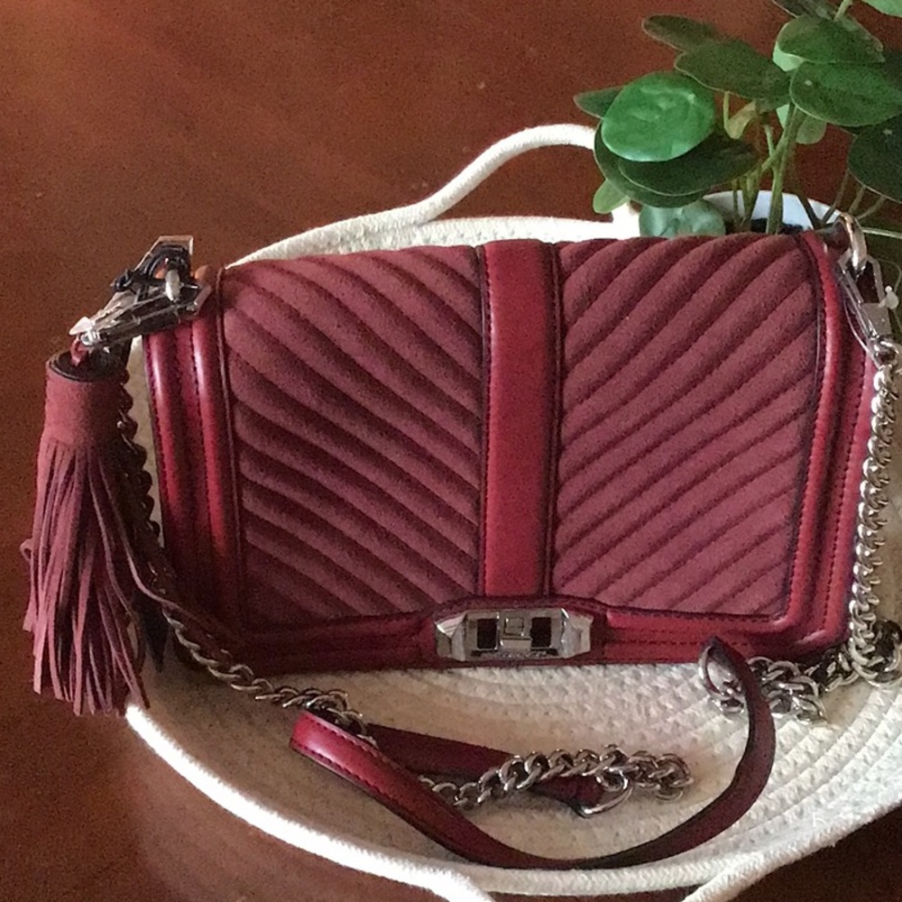 🛑SOLD🛑 NWT Rebecca Minkoff Love Crossbody with Tassel